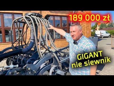 Embedded thumbnail for GIGANT za 189 000 zł na stalowych nogach To już nie jest zwykły siewnik