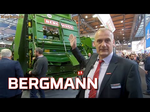 Embedded thumbnail for Bergmann FULL LINE na Agritechnica Przyczepa | Rozrzutnik obornika | Hannover | Korbanek