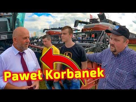 Embedded thumbnail for Paweł Korbanek rozmawia o kombajnie Jockerfarm z rolnikiem na targach AGROSHOW 2021