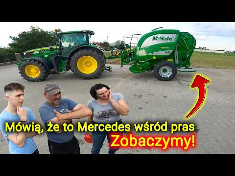 Embedded thumbnail for To już piąta prasa w tym tygodniu zamienili Claas&amp;#039;a na McHale