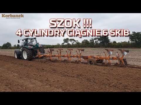 Embedded thumbnail for SZOK Traktor 4 cylindry ciągnie 6 skib pług obrotowy | Orka 2019 | Test | Nowy nabytek