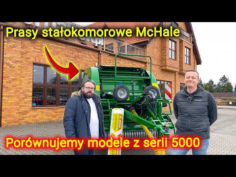 Embedded thumbnail for Wielki zgniot, mocno ubite bele prasy stałokomorowe McHale seria 5000 [Korbanek]