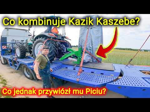 Embedded thumbnail for Po co im, aż 2 zestawy ciągnik i kosiarka? Co będzie robił Kazik Kaszebe i jego kolega Adam?