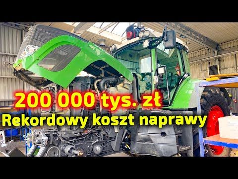 Embedded thumbnail for Wymiana silnika w ciągniku Fendt 936 drugie tyle zapłaci za pozostałe części i koszty [Korbanek]