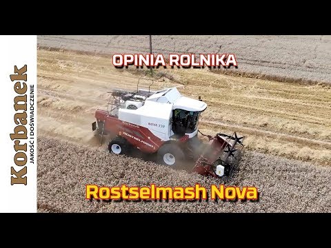Embedded thumbnail for Opinia Rolnika o kombajnie Rostselmash NOVA 330