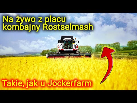 Embedded thumbnail for Live z placu Korbanek  Kombajny Rostselmash dostępne &amp;quot;od ręki&amp;quot; jak u Jockerfarm