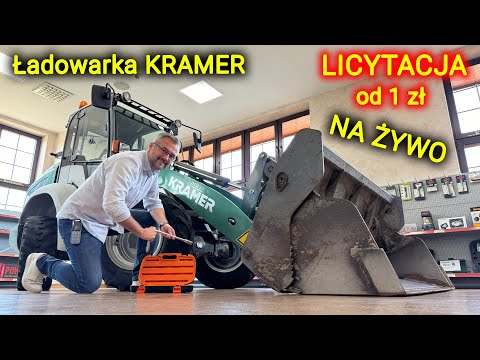 Embedded thumbnail for Licytacja na żywo ze sklepu części ŁADOWARKA KRAMER od 1 zł?