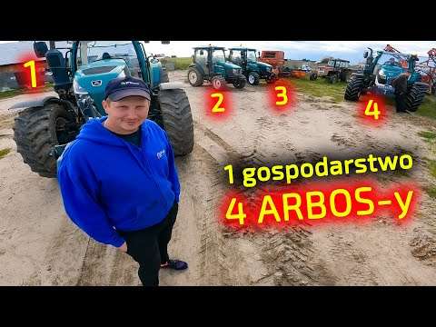 Embedded thumbnail for 4 ciągniki Arbos u 1 rolnika Powie co nimi robi, jakie miał awarie Piciu nagrał rozmowę