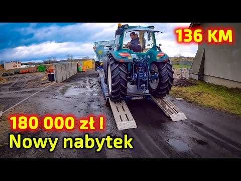 Embedded thumbnail for Ciągnik 180 000 zł i 136 KM Piciu dowozi nowy nabytek
