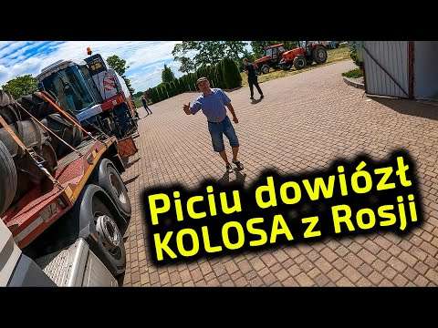 Embedded thumbnail for Kolos z Rosji Mega wyzwanie przy rozładunku u rolnika Jak to zrobił Piciu?