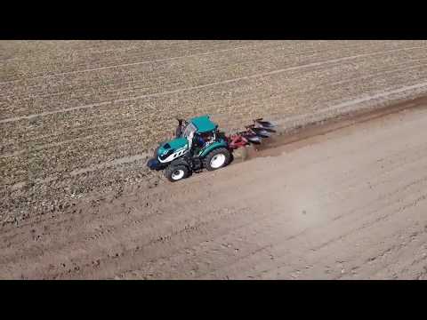 Embedded thumbnail for Ciągnik ARBOS 5100 z pługiem Gregoire Besson - Traktor 110KM - KORBANEK